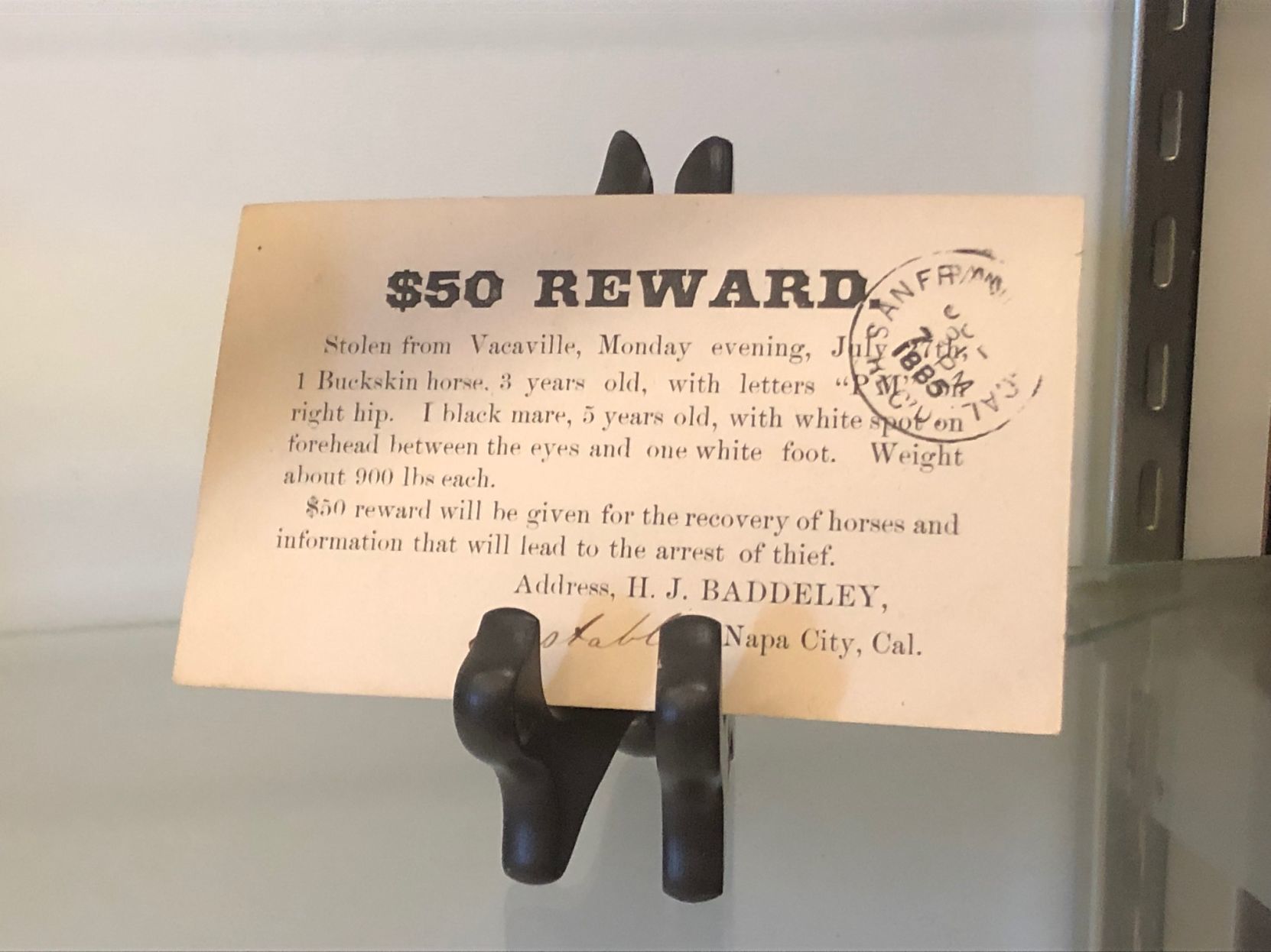 Napa Police Department historical images and artifacts